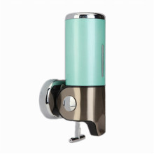 Green 500ml Stainless Steel+ABS Plastic Wall-Mountained Liquid Soap Dispenser